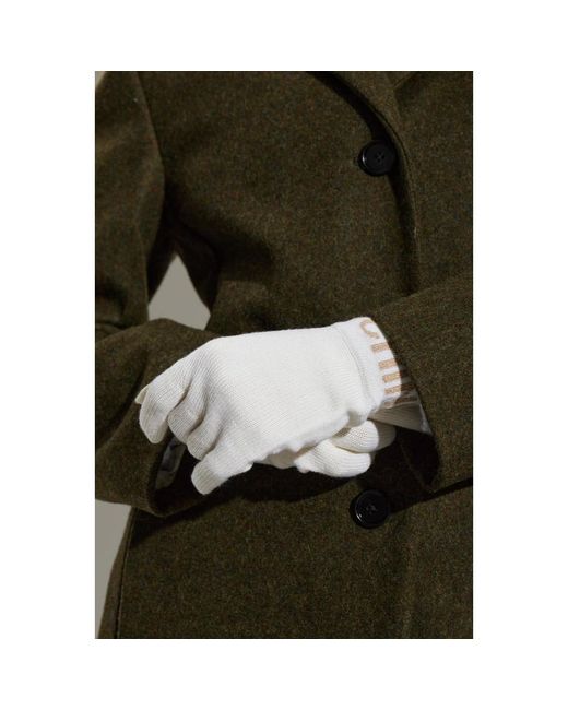 Gloves Moschino de color White