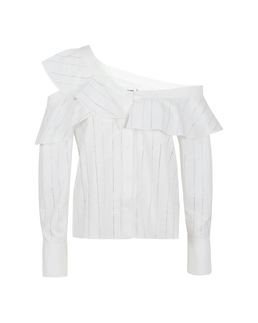 Blouses & shirts > blouses Self-Portrait en coloris White