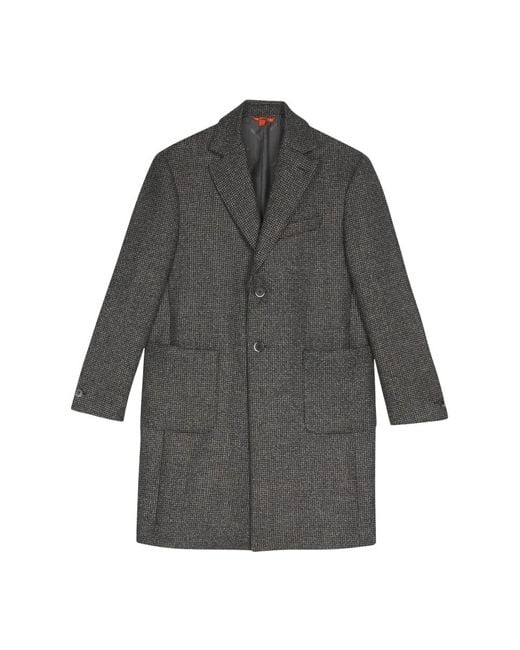 Barena Gray Single-Breasted Coats for men