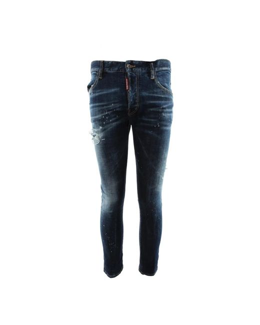 DSquared² Blue Skinny Fit Jeans for men