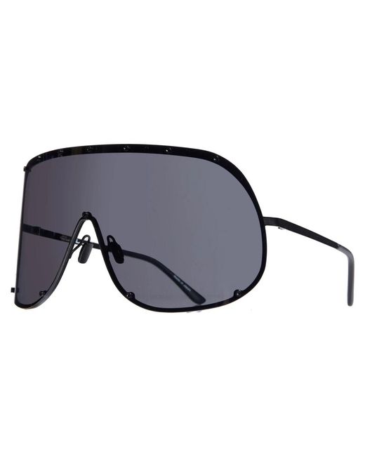 Rick Owens Gray Sunglasses