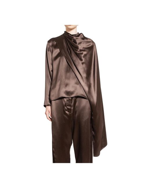 Magda Butrym Brown Blouses