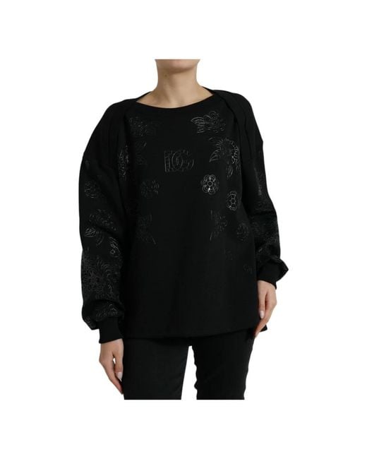 Dolce & Gabbana Black Sweatshirts