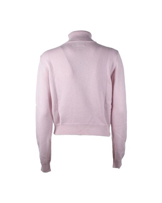 Chiara Ferragni Pink Turtlenecks