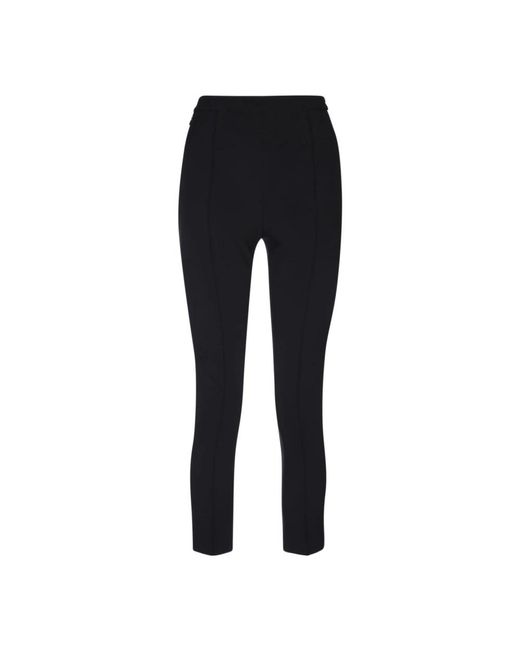 Elisabetta Franchi Black Slim-Fit Trousers