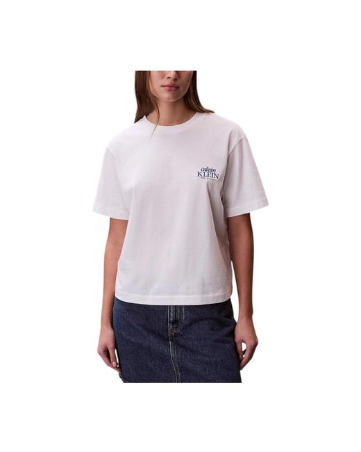 Calvin Klein Purple T-Shirts