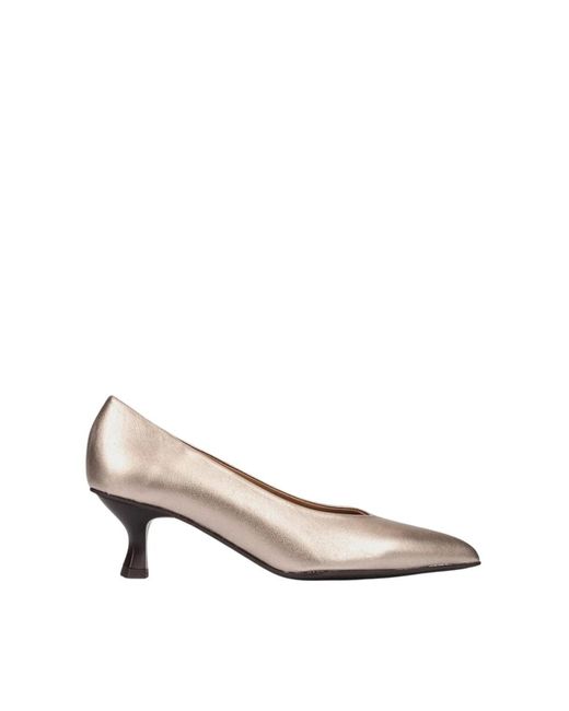 Pedro Miralles Natural Kupfer leder pumps