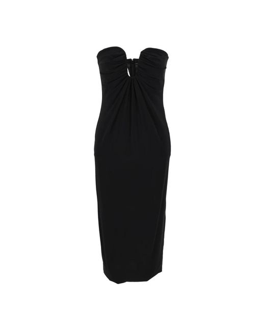 Pinko Black Midi Dresses