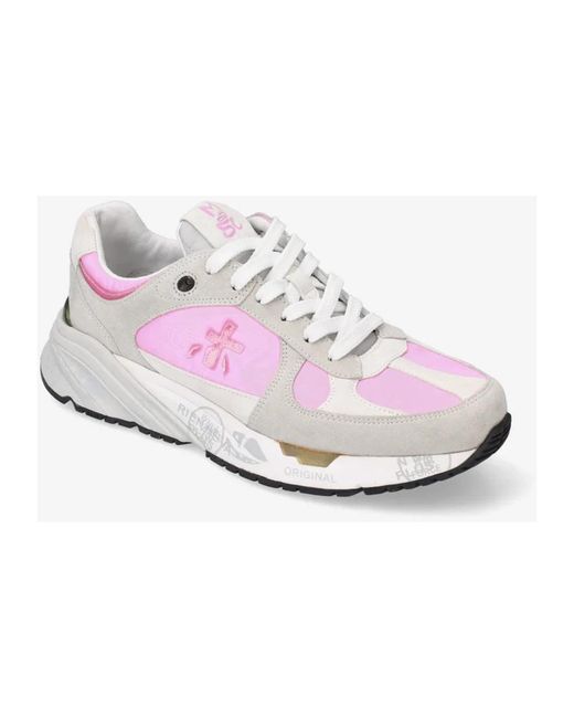 Premiata Pink Sneakers
