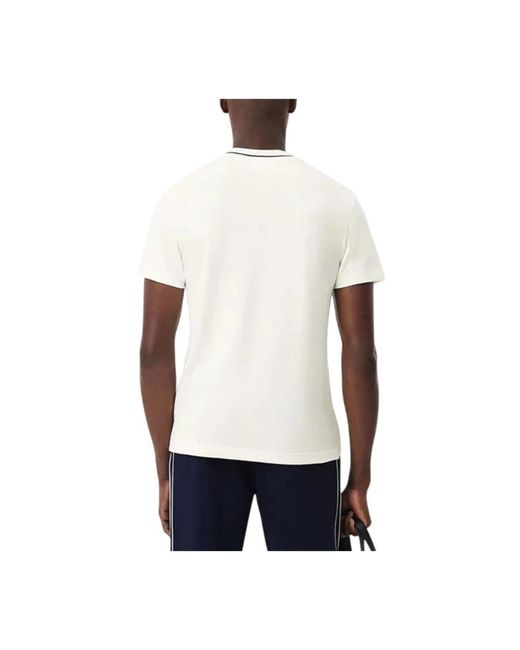 Lacoste White T-Shirts for men