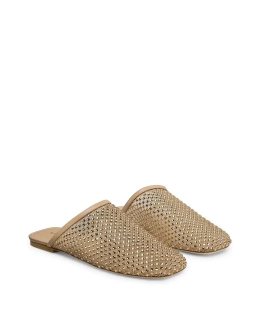 Mules Stuart Weitzman en coloris Natural