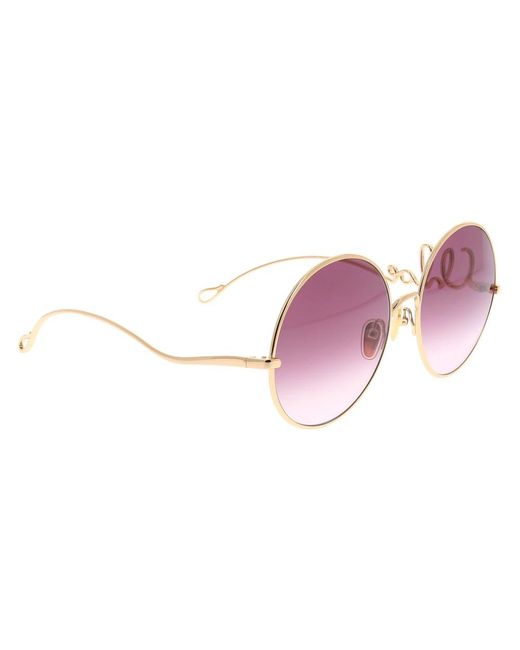 Sunglasses di Chloé in Purple