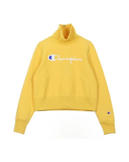 Champion Yellow Sweatshirts