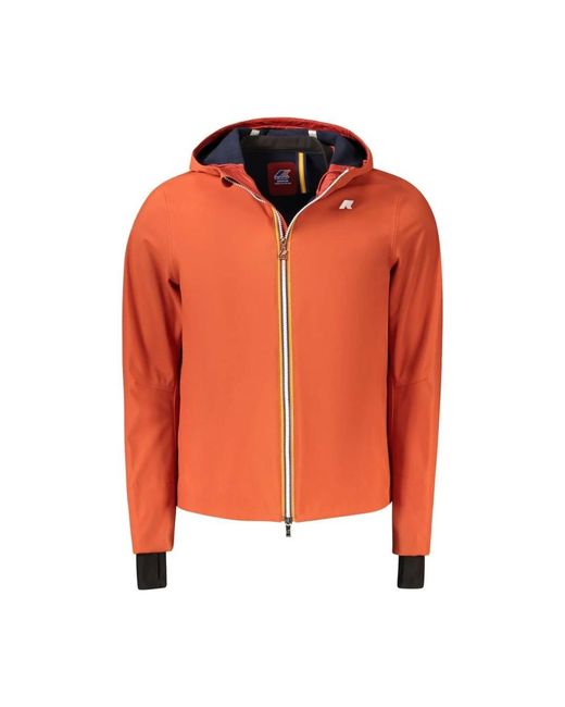 Light Jackets di K-Way in Orange da Uomo