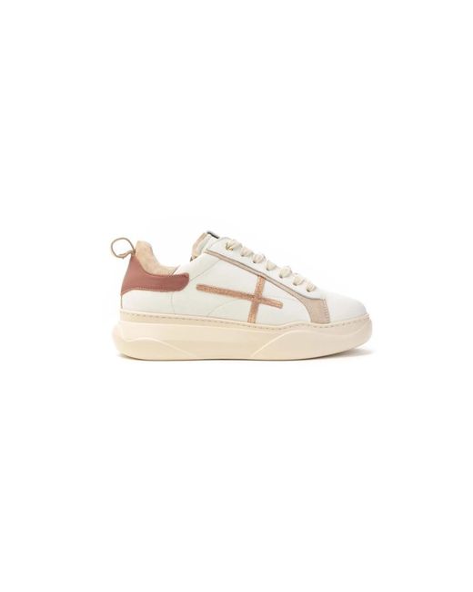 GIO+ Leren Juweel Schoenen in het White
