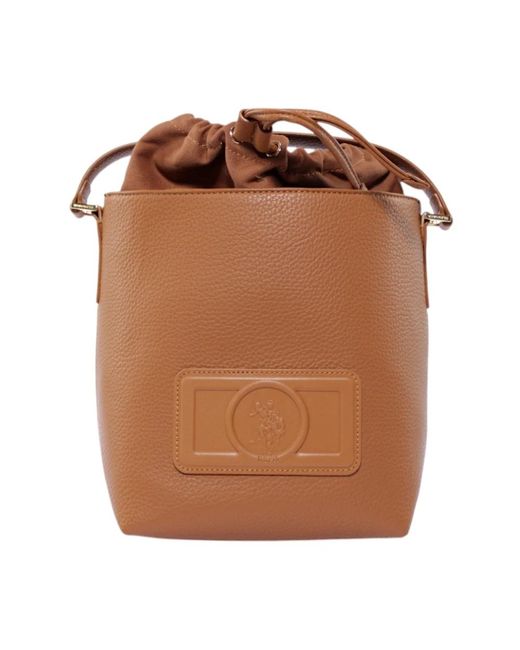 Bucket Bags di U.S. POLO ASSN. in Brown