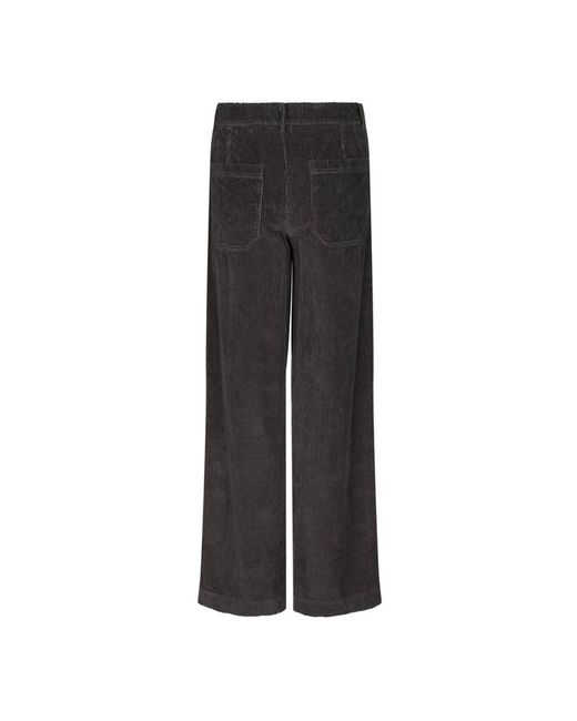 Lolly's Laundry Gray Straight Trousers