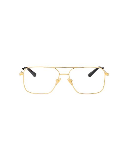 Bottega Veneta Metallic Glasses for men