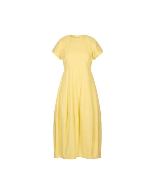 MEIMEIJ Yellow Midi Dresses