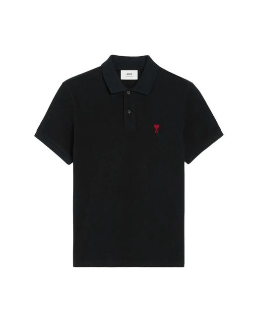 AMI Adc Polo in het Black voor heren