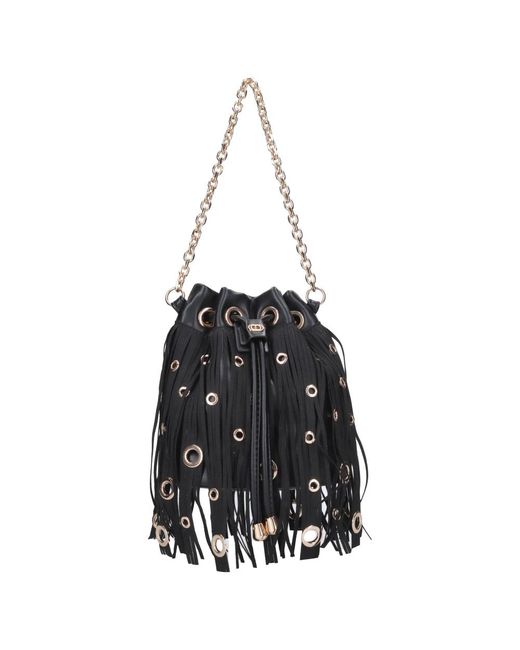 La Carrie Black Bucket Bags