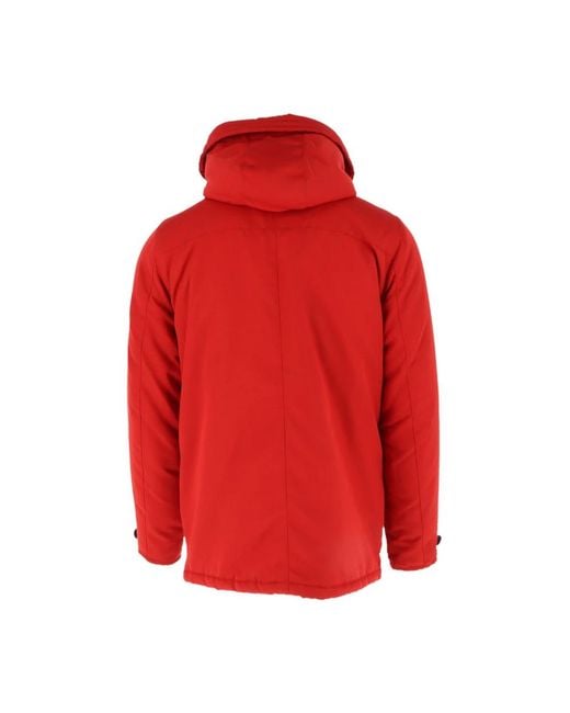North Sails Red Winter Jackets for men