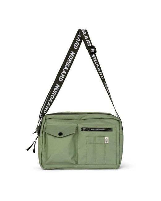 Shoulder Bags Mads Nørgaard de color Green