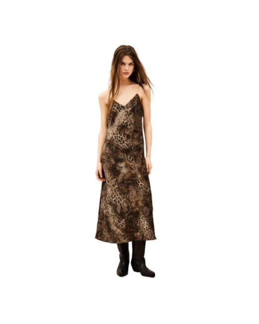 Ba&sh Brown Midi Dresses