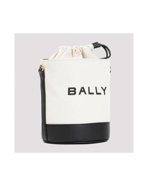 Bally White Bucket bags
