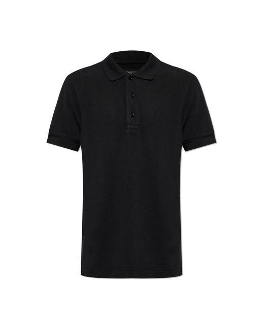 Tom Ford Black Polo Shirts for men