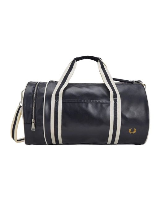Fred Perry Black Weekend Bags for men