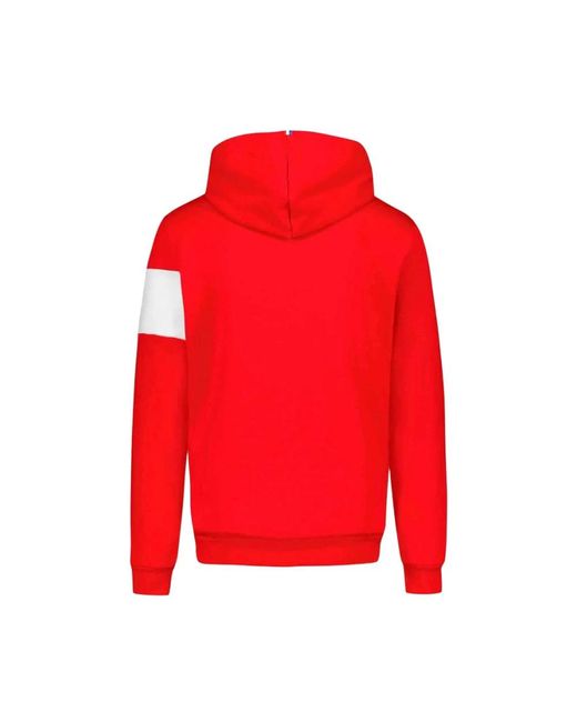Le Coq Sportif Red Hoodies for men