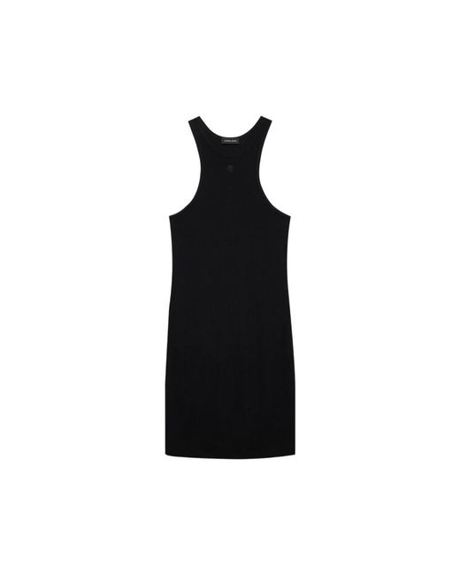 Anine Bing Black Short Dresses