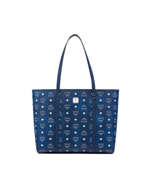 MCM Blue Shopping Bags