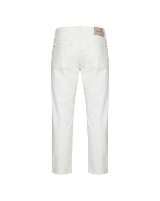 Moorer Elegante Broek in het White
