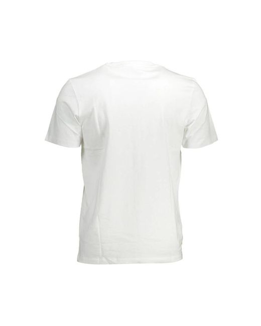 Timberland Tops ,Wit ,Katoen Tree Logo Tee in het White voor heren