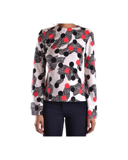Long Sleeve Tops MSGM de color Blue