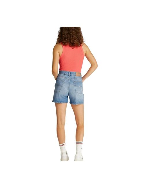 Tommy Hilfiger Blue Denim Shorts