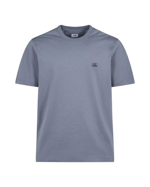 C P Company Logo Patch T-Shirt Kollektion in Blue für Herren