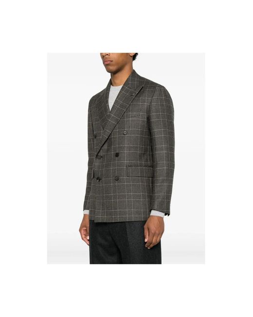 Tagliatore Gray Blazers for men