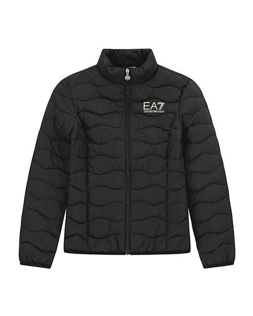 EA7 Black Winter Jackets