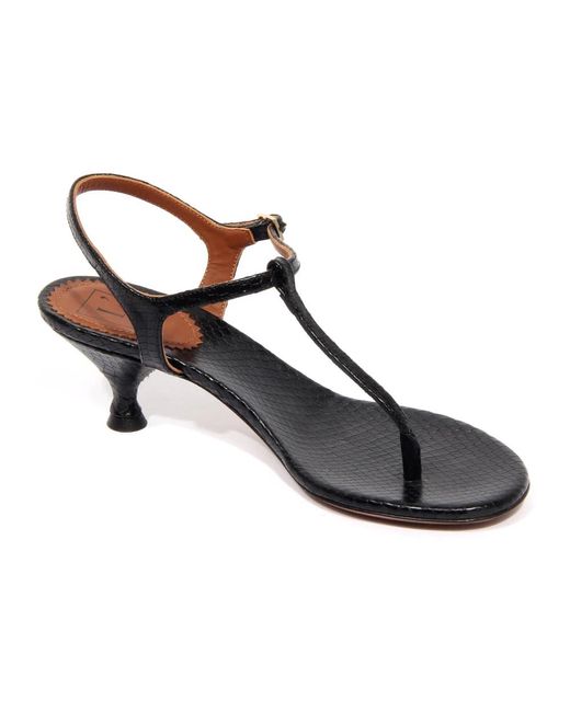 L'Autre Chose Blue High Heel Sandals