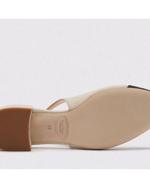 Scarosso White Pumps
