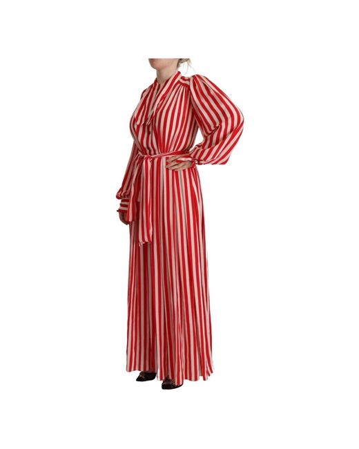 Dolce & Gabbana Red Maxi Dresses
