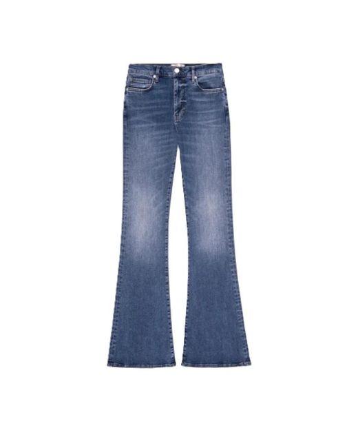 FRAME Blue Flare Jeans