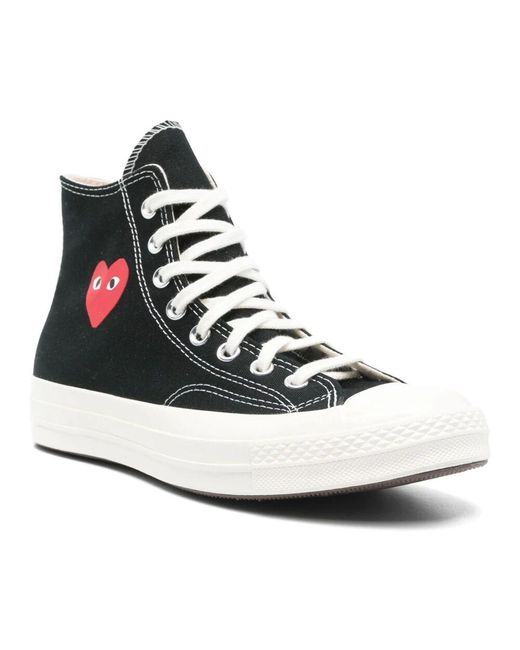 COMME DES GARÇONS PLAY Blue Sneakers for men