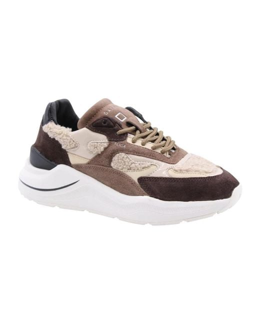 Date Brown Sneakers