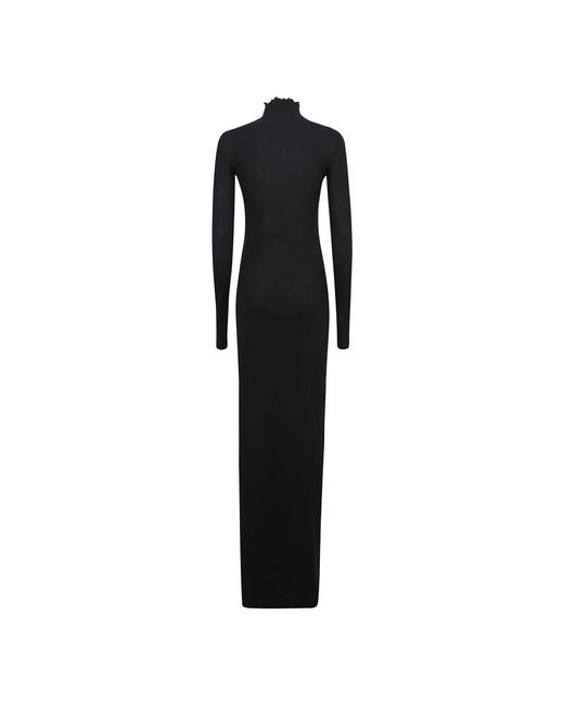 Balenciaga Black Maxi Dresses