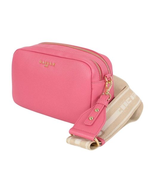 Gaelle Paris Pink Cross Body Bags