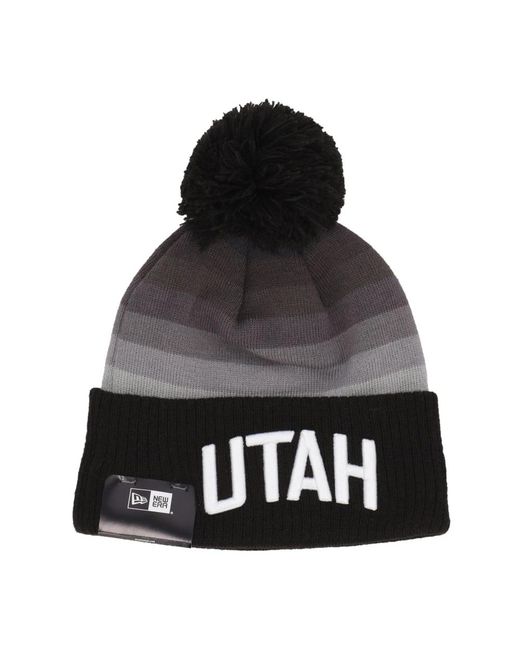 KTZ Accessoires ,Veelkleurig ,Beanie Met Pompon in het Black